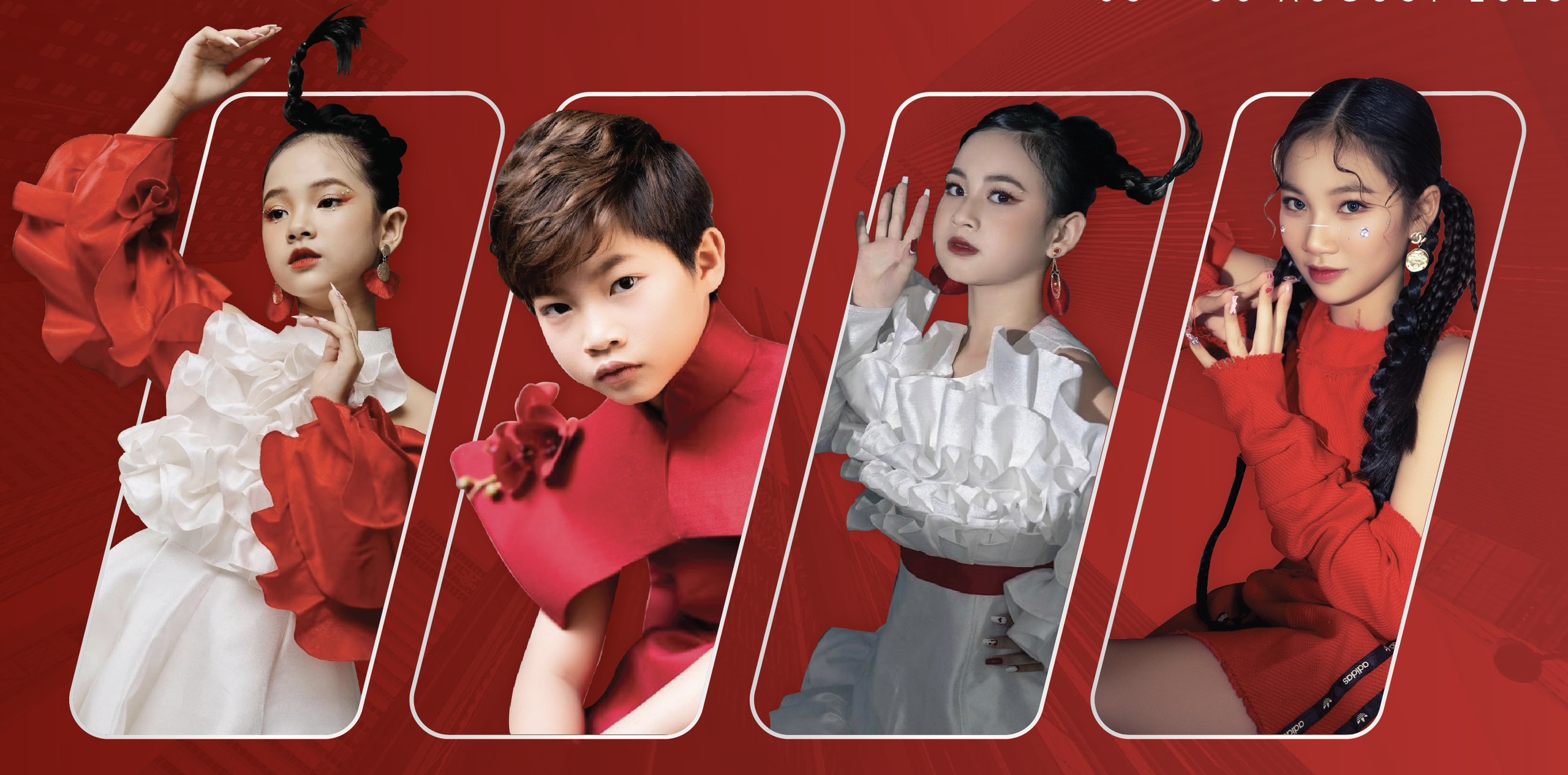 4 media representatives for Vietnam International Junior Fashion Week
